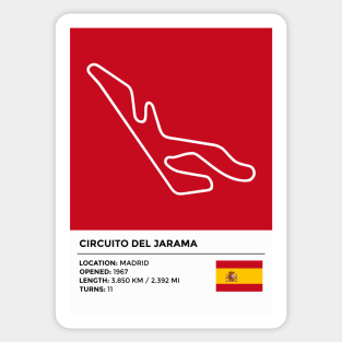 Circuito del Jarama [info] Sticker